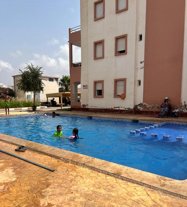 Maison Du Bonheur En Bord De Mer Avec Piscine Saidia Exterior photo